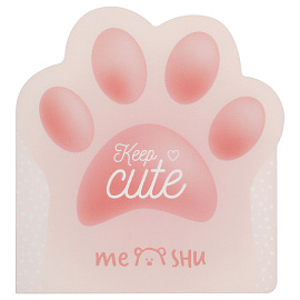 Флажки-закладки и самоклеящиеся блоки в наборе MESHU "Keep Cute", 20л*5 цветов, европодвес