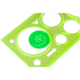 Линейка-спирограф СТАММ, европодвес