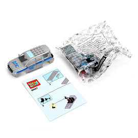 Конструктор пластиковый "АВТОМОБИЛИ", 28-42 детали, ГОРОД МАСТЕРОВ