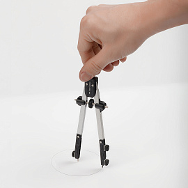 Готовальня Faber-Castell, 3 предмета, пластиковый футляр фото Готовальня Faber-Castell, 3 предмета, пластиковый футляр