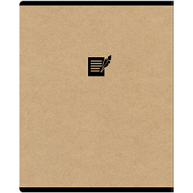 Тетрадь предметная 48л. BG "Крафт" - Литература, матовая ламинация