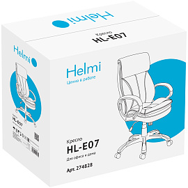 Кресло руководителя Helmi HL-E07 "Invest", экокожа черная, механизм качания фото Кресло руководителя Helmi HL-E07 "Invest", экокожа черная, механизм качания