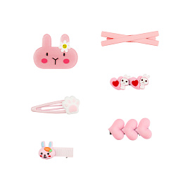 Заколки для волос MESHU, розовые, 6шт., европодвес фото Заколки для волос MESHU, розовые, 6шт., европодвес