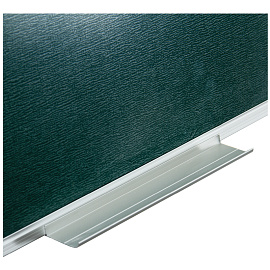 Доска магнитно-меловая OfficeSpace, 100*150см, алюминиевая рамка, полочка