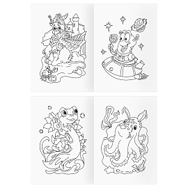 Раскраска А4, 16 стр., ТРИ СОВЫ "Удивительные существа