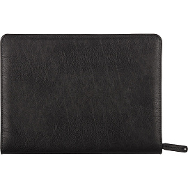 Сумка-папка деловая Алекс из экокожи черного цвета (123)