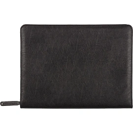 Сумка-папка деловая Алекс из экокожи черного цвета (129)