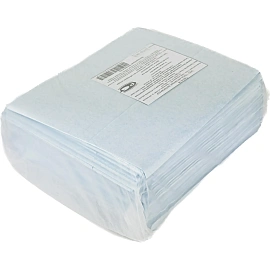 Простыня одноразовая Гекса Tutami нестерильная в сложении 80 x 70 см (голубая, 20 штук в упаковке)