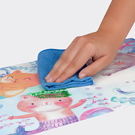 Клеенка для уроков труда Мульти-Пульти "Которусалки", 35*50см, ПВХ