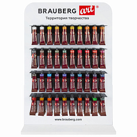 Стойка под масляные краски настольная BRAUBERG ART, акрил, 83х60х29см, 505928 фото Стойка под масляные краски настольная BRAUBERG ART, акрил, 83х60х29см, 505928