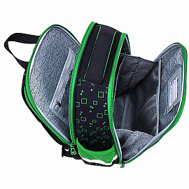 Ранец BRAUBERG FIT, 2 отделения, "Night warrior", 38х27х14 см, 272023