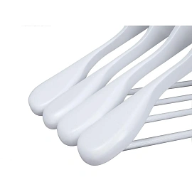 Вешалка-плечики Attache CU9632M-W анатомическая деревянная белая (размер 48-50)