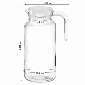 Кувшин Pasabahce Basik 1300 мл фото Кувшин Pasabahce Basik 1300 мл