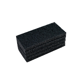 ПАД ручной Vileda Professional Супер-пад абразивный жёсткий 26x12 см чёрный (5 штук в упаковке)