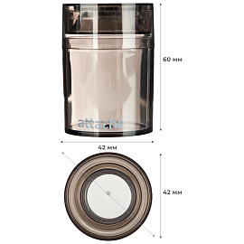 Скрепочница Attache магнитная пластиковая