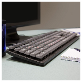 Клавиатура проводная SVEN Standard 301, USB, 104 клавиши, чёрная, SV-03100301UB фото Клавиатура проводная SVEN Standard 301, USB, 104 клавиши, чёрная, SV-03100301UB