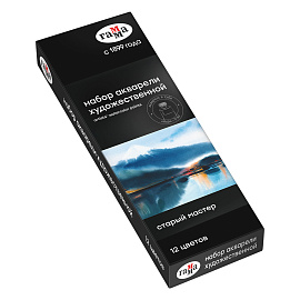 Акварель художественная Гамма "Старый мастер", 12цв., туба 9мл, картон. упаковка фото Акварель художественная Гамма "Старый мастер", 12цв., туба 9мл, картон. упаковка