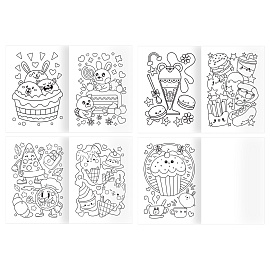 Раскраска А5, 16 стр., ТРИ СОВЫ "Для девочек