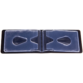 Кредитница OfficeSpace ПВХ на 16 карт черная фото Кредитница OfficeSpace ПВХ на 16 карт черная