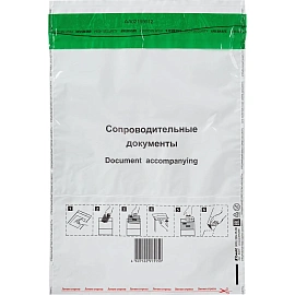 Пакет Amerplast Security Suominen B4 250x353 мм из полиэтилена 70 мкм стрип