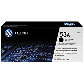 Картридж лазерный HP 53A Q7553A черный оригинальный