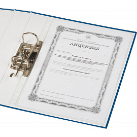 Папка-регистратор Attache (Attache Economy) 50 мм cиняя бумвинил/бумага