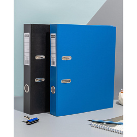 Папка-регистратор Attache (Attache Economy) 50 мм cиняя бумвинил/бумага