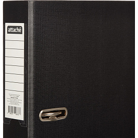 Папка-регистратор Attache Economy 50 мм черная бумвинил/бумага