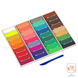 Пластилин классический Гамма 36 цветов 720 грамм