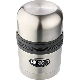 Термос Biostal 750 мл металлик/черный
