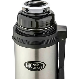 Термос Biostal 1.5 л металлик/черный