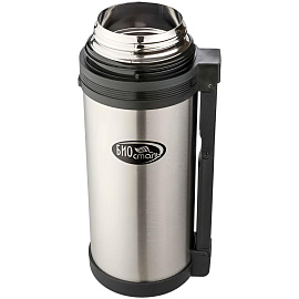 Термос Biostal 1.5 л металлик/черный