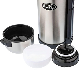 Термос Biostal 1.5 л металлик/черный