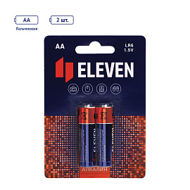 Батарейка Eleven AA (LR6) алкалиновая Цена за 1 батарейку фото Батарейка Eleven AA (LR6) алкалиновая Цена за 1 батарейку