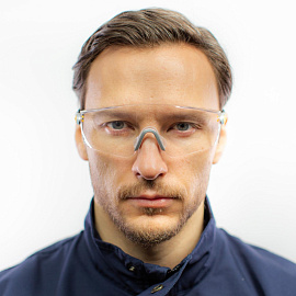 Очки защитные открытые универсальные Delta Plus Lipari2 прозрачные (LIPA2BLIN)