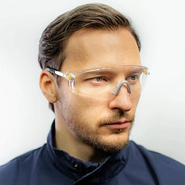 Очки защитные открытые универсальные Delta Plus Lipari2 прозрачные (LIPA2BLIN)