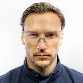 Очки защитные открытые универсальные Delta Plus Lipari2 прозрачные (LIPA2BLIN)