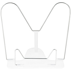 Подставка для книг СТАММ, прозрачная, бесцветная