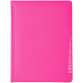Ежедневник недатир. А5, 136л., кожзам, OfficeSpace "Winner", фуксия