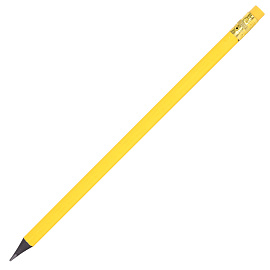 Карандаш чернографитный BRAUBERG KIDS, 1 шт., HB, трехгранный, с ластиком, 181996