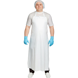 Фартук защитный Delta Plus ПВХ белый 0.3 мм фото Фартук защитный Delta Plus ПВХ белый 0.3 мм