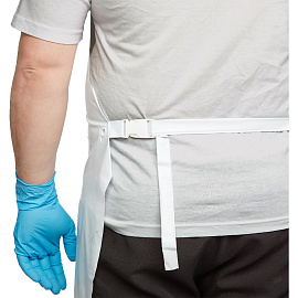 Фартук защитный Delta Plus ПВХ белый 0.3 мм фото Фартук защитный Delta Plus ПВХ белый 0.3 мм