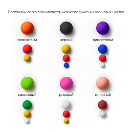 Пластилин восковой Гамма Пчелка 6 цветов 90 г фото Пластилин восковой Гамма Пчелка 6 цветов 90 г