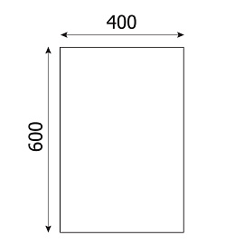 Топ Агат АЯ-26Т (ясень шимо,400х600х22 мм)