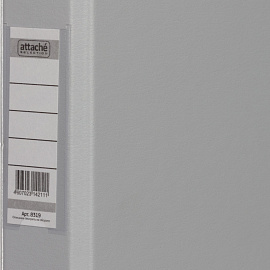 Папка на 2-х кольцах Bantex (Attache Selection) A4 35 мм серая до 220 листов