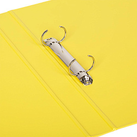 Папка на 2-х кольцах Bantex (Attache Selection) A4 35 мм желтая до 220 листов