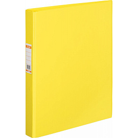 Папка на 2-х кольцах Bantex (Attache Selection) A4 35 мм желтая до 220 листов
