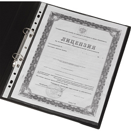 Папка на 2-х кольцах Bantex (Attache Selection) A4 35 мм черная до 220 листов фото Папка на 2-х кольцах Bantex (Attache Selection) A4 35 мм черная до 220 листов