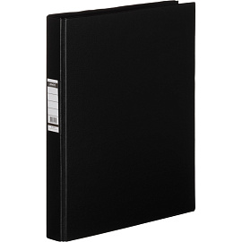 Папка на 2-х кольцах Bantex (Attache Selection) A4 35 мм черная до 220 листов фото Папка на 2-х кольцах Bantex (Attache Selection) A4 35 мм черная до 220 листов