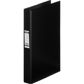 Папка на 2-х кольцах Bantex (Attache Selection) A4 35 мм черная до 220 листов фото Папка на 2-х кольцах Bantex (Attache Selection) A4 35 мм черная до 220 листов
